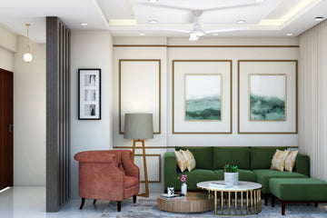 Compact Minimal Living Room